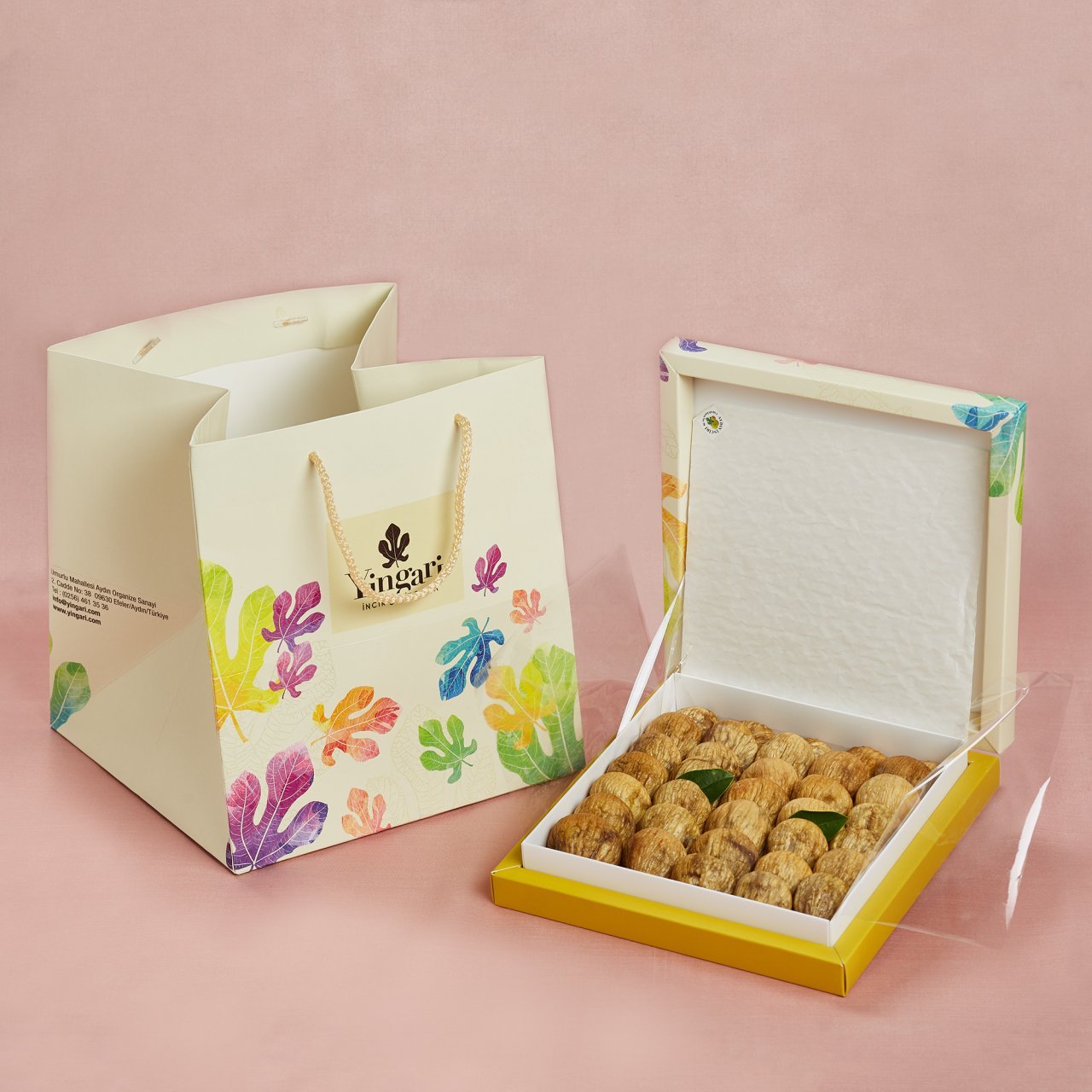 Naturel Kuru İncir - Hediyelik Kutu 750gr